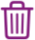 Trash icon